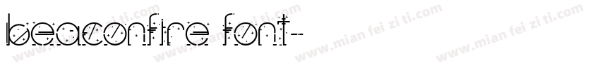 beaconfire font字体转换